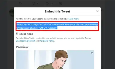 Image titled Embed a Tweet; HTML.png