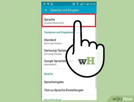 Image titled Change the Language on a Cell Phone Step 10