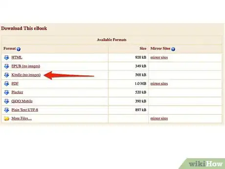 Image titled Get Free Books for Your Kindle at Project Gutenberg Step 4