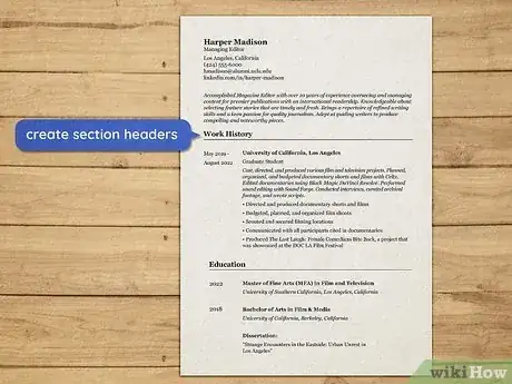 Image titled Write a CV (Curriculum Vitae) Step 12