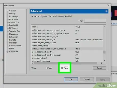 Image titled Remove Sponsored Ads from uTorrent Step 8