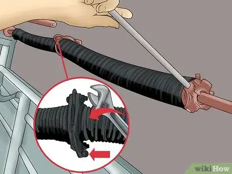 Image titled Adjust a Garage Door Spring Step 19