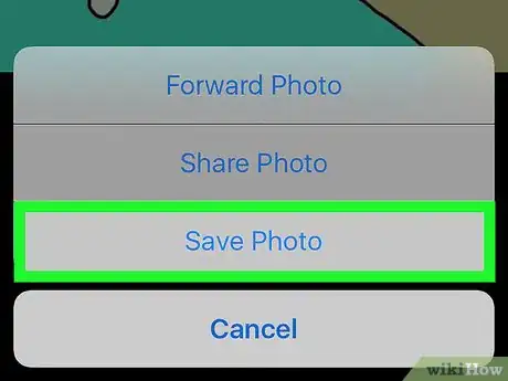 Image titled Save Pictures on Facebook Messenger on iPhone or iPad Step 5