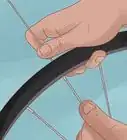 Unwobble a Bicycle Rim