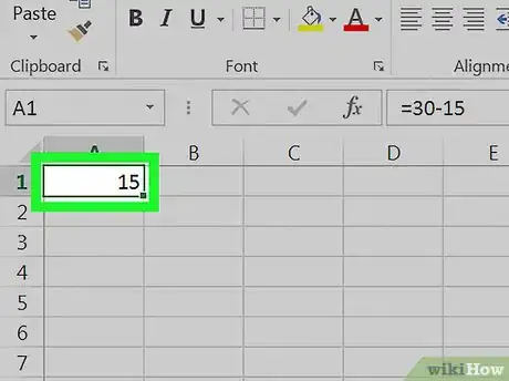 Image titled Subtract in Excel Step 17