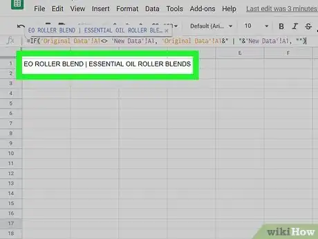 Image titled Compare Two Sheets in Google Sheets Step 5