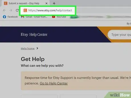 Image titled Contact Etsy Support Step 1