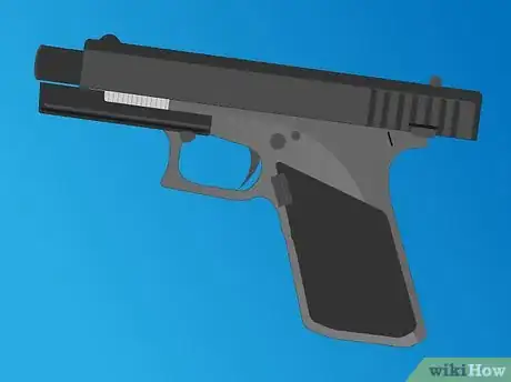 Image titled Reload a Pistol and Clear Malfunctions Step 1