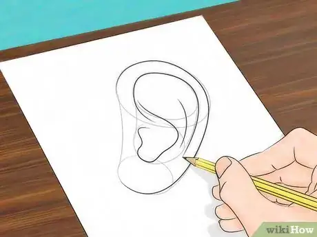 Image titled Draw Ears Step 4