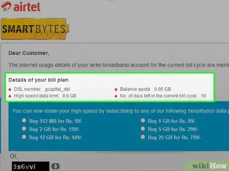 Image titled Check Your Airtel Data Balance Step 17