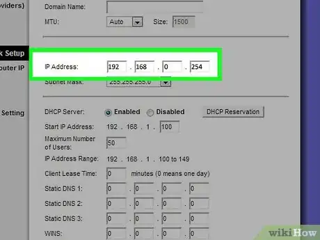 Image titled Convert Linksys WRT54G to Be an Access Point Step 10