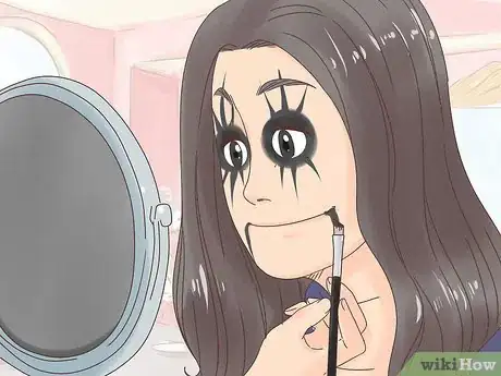 Image titled Do Alice Cooper Makeup Step 11