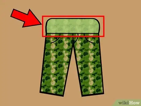 Image titled Fold Army Combat Uniforms Step 9