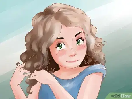 Image titled Cut Your Own Curly Hair Step 1