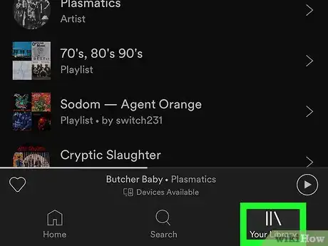 Image titled Turn Off Shuffle on Spotify on iPhone or iPad Step 2