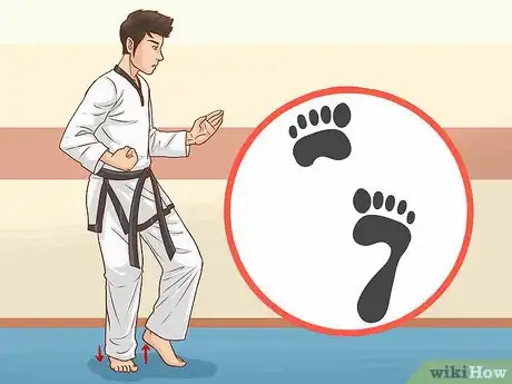 Image titled Get Better in Tae kwon do Poomsae Step 4