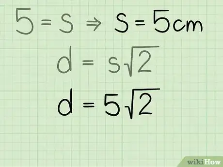 Image titled Calculate a Diagonal of a Square Step 15