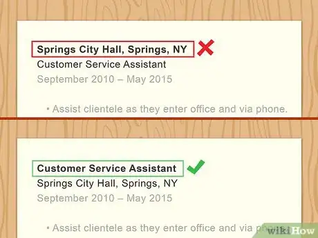 Image titled Put Customer Service Experience on Your Resume Step 1