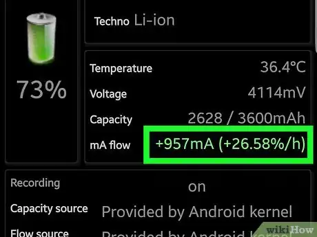 Image titled Find the Battery Charging Rate of Your Android Using Battery Monitor Widget Step 9