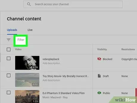 Image titled Check Your YouTube Channel's Copyright Status Step 4