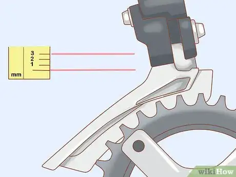 Image titled Adjust a Shimano Front Derailleur Step 1