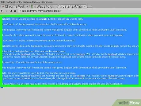 Image titled Copy and Paste on the Chromebook Step 12