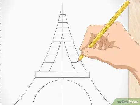 Image titled Draw the Eiffel Tower Step 15