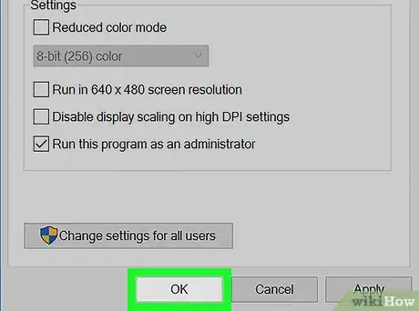 Image titled Always Run a Program As an Administrator on Windows Step 9
