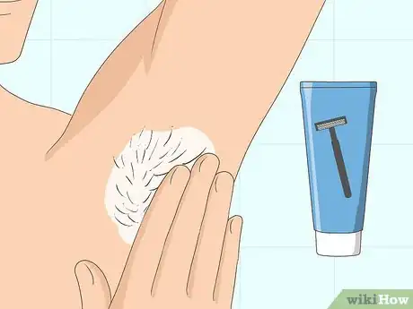 Image titled Remove Armpit Hair Step 3