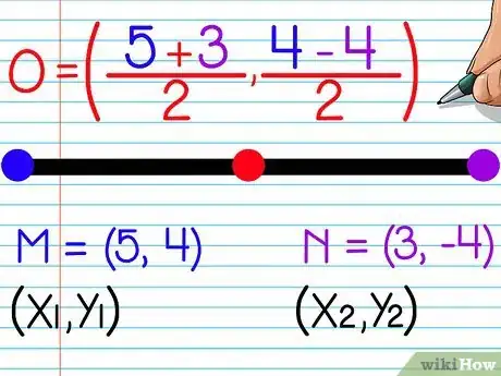 Image titled Find the Midpoint of a Line Segment Step 4