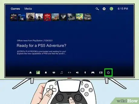 Image titled Turn Off the PS5 Step 4