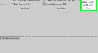 Insert a Custom Header or Footer in Microsoft Word