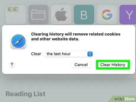 Image titled Clear Safari Search History Step 10
