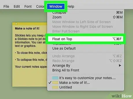 Image titled Use Stickies on Mac Step 9