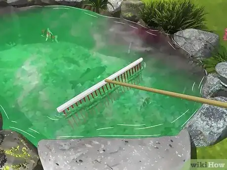 Image titled Remove Algae from a Pond Without Harming Fish Step 1