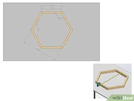 Image titled Build a Hexagon Picnic Table Step 5