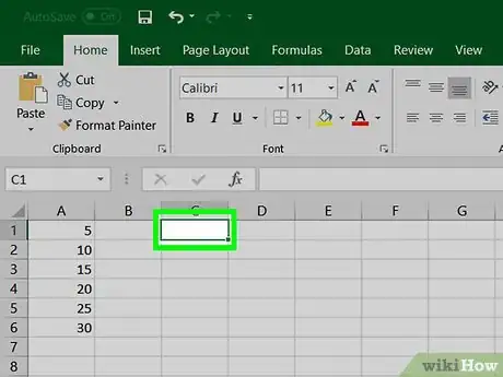 Image titled Calculate Mean and Standard Deviation With Excel 2007 Step 6