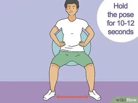 Image titled Strengthen Quads Using a Fitness Ball Step 2