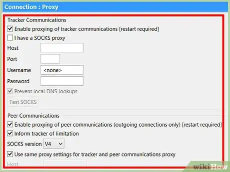 Image titled Set Up Vuze with VPN and Socks Proxy Properly Step 8