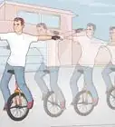 Ride and Mount a Unicycle