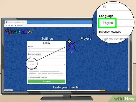 Image titled Create a Private Room in Skribbl.io Step 11