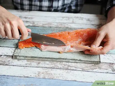 Image titled Prepare Salmon for Sushi Step 15