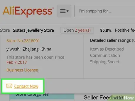 Image titled Contact a Seller on AliExpress Step 3