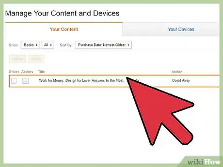 Image titled Delete Books From Kindle Step 11