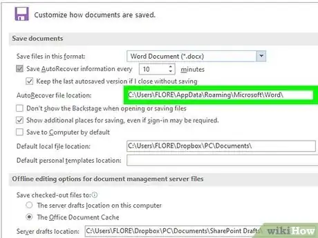 Image titled Set up Autosave on Microsoft Word 2007 Step 8