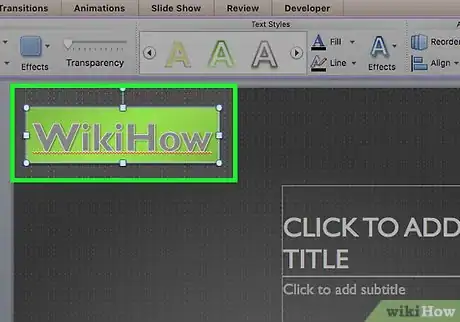 Image titled Create Word Art Step 10