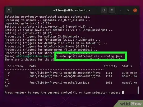 Image titled Install Java in Ubuntu Using Terminal Step 21