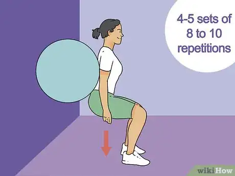 Image titled Strengthen Quads Using a Fitness Ball Step 1