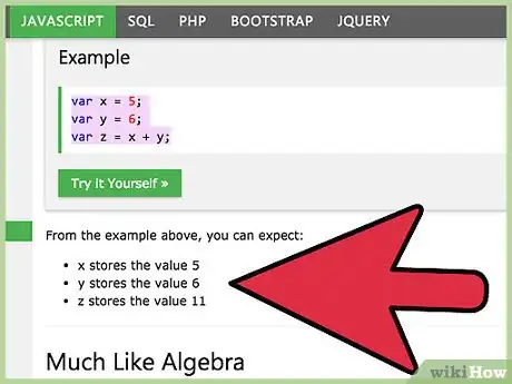 Image titled Declare a Variable in Javascript Step 13