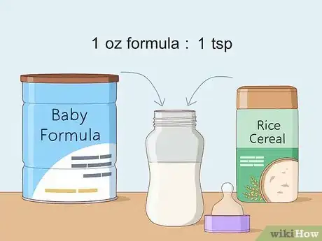 Image titled Add Rice Cereal to Formula Step 5